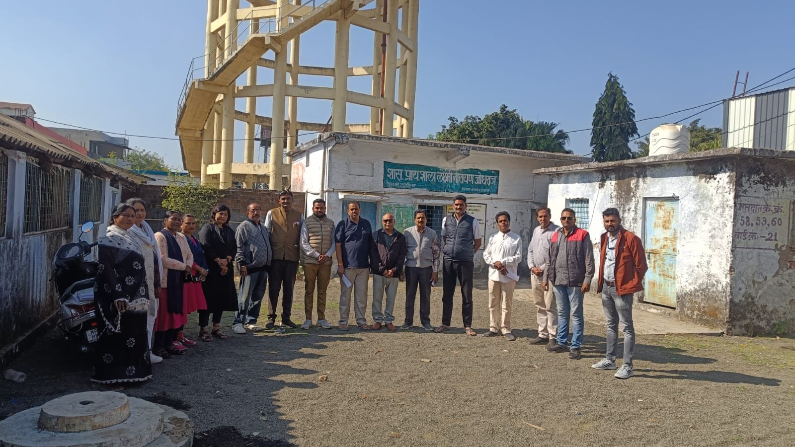 Reading of SIR list completed at Laxminarayan Jodhraj School