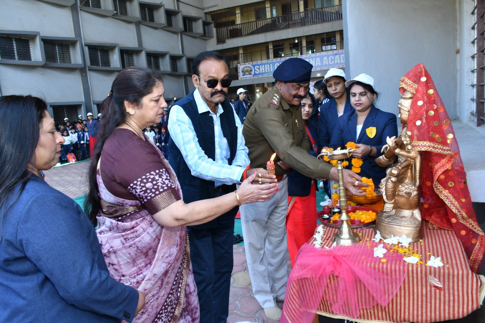 Three-day sports festival inaugurated at Shri Gyanratna Academy