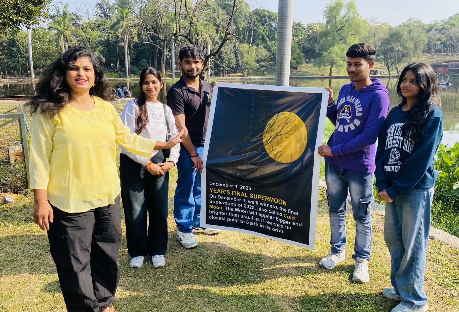 Tomorrow night's moon will be very special, a cold supermoon will be visible in the sky.