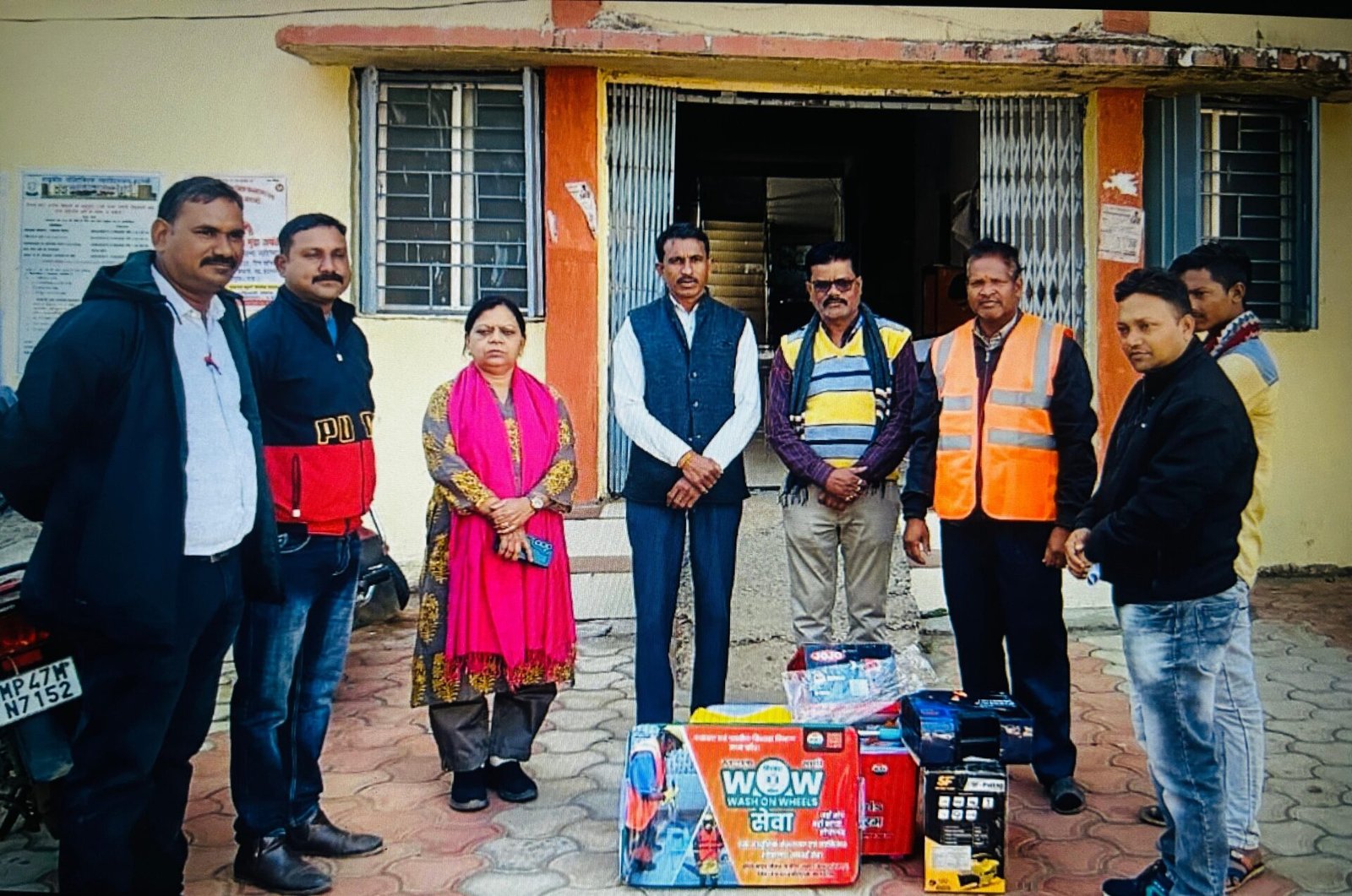 New initiative of Gram Panchayat Malothar, Swachhata Mitra gets modern kit under Wash on Wheels