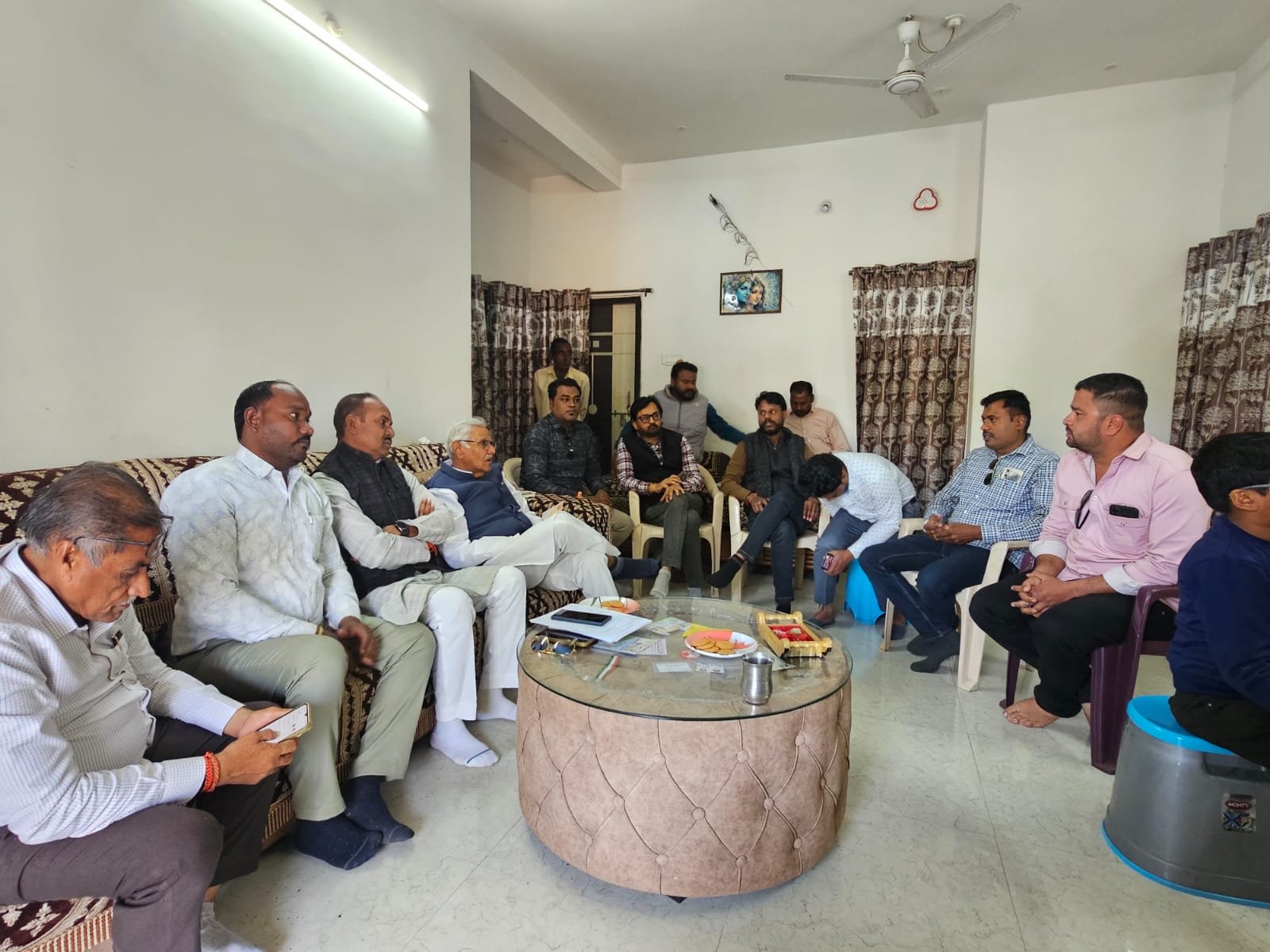 Under the guidance of the MLA, a strategy was made on the upcoming action plan in the BJP meeting.