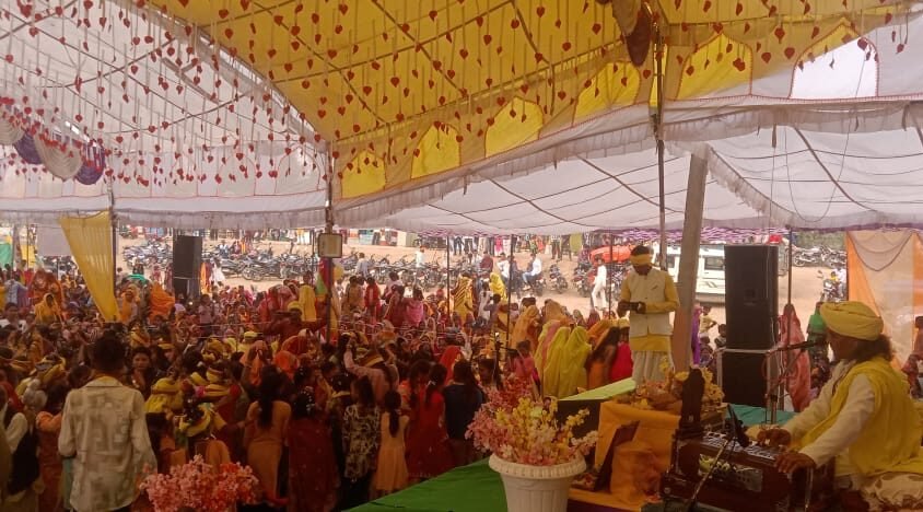 Grand conclusion of Koyapunem Dharma Darshan in Sontalai, glimpse of Gondi culture seen