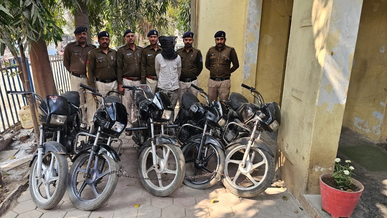 GRP nabs Splendor bike theft gang, recovers 5 motorcycles