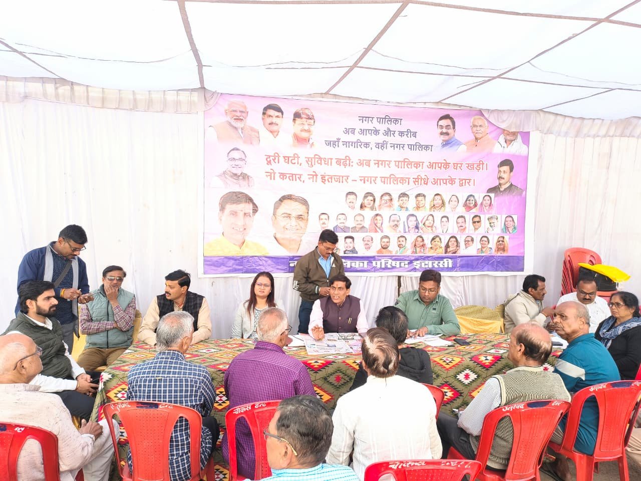 Public problem resolution camp in Kailash Vihar, strict stance on encroachment and negligence