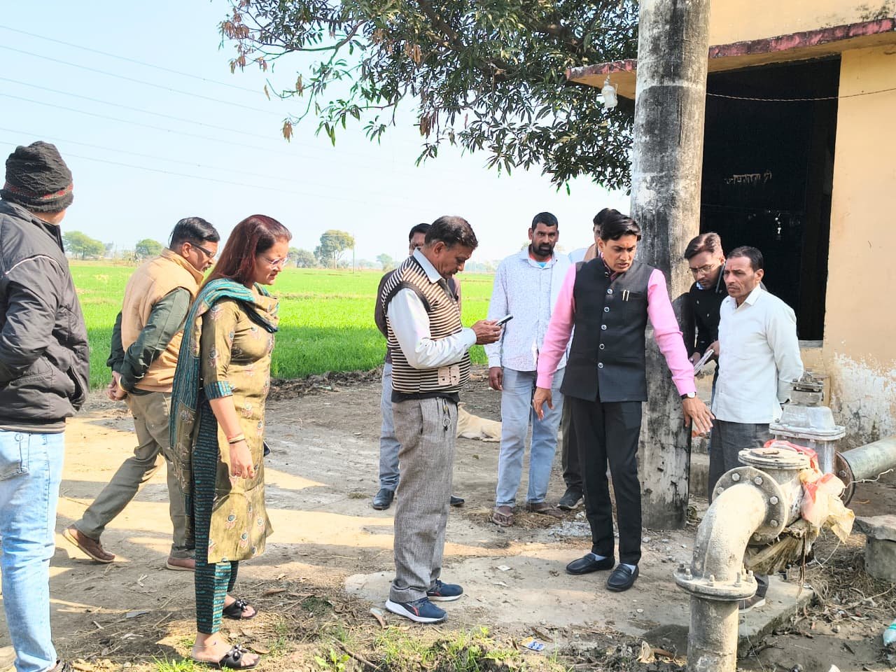 Municipal President Chaure took charge to make the water system hi-tech and efficient.