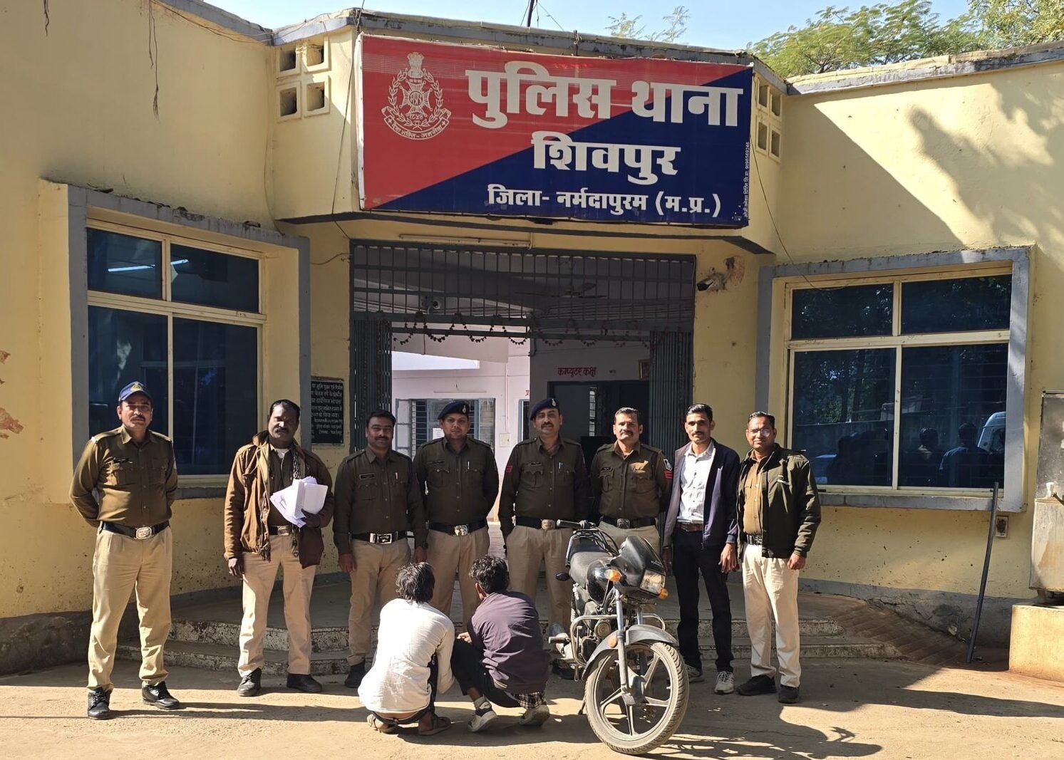 Shivpur police arrest accused within 48 hours of bike theft