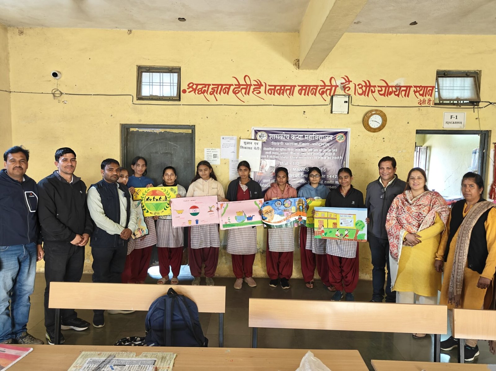 Service week begins at Girls' College; students connect with Vivekananda's ideals