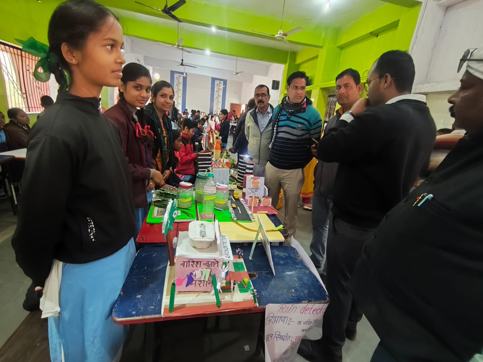 81 young scientists showcased their skills at the science exhibition and will now advance to the district level.