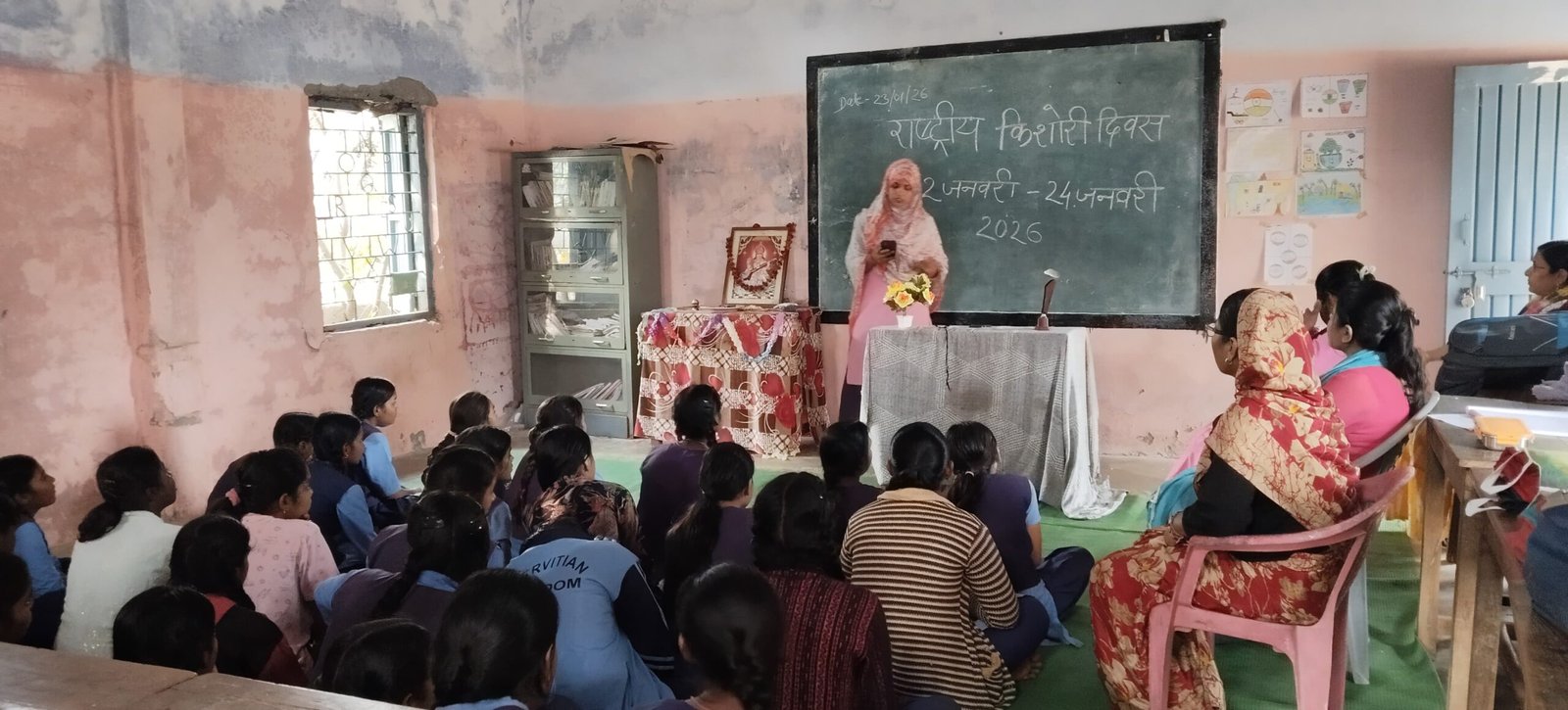 Important information on gender equality was given on National Adolescent Girl Child Day in Tawanagar.