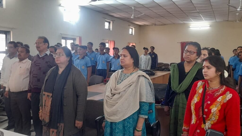 Vande Mataram resonated in MGM College, students took singing training