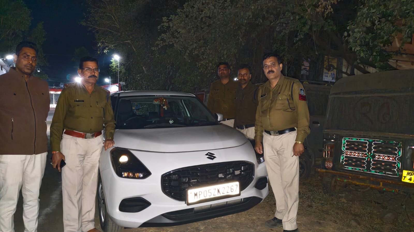 An 8-year-old was thrown 5 feet into the air by a car; police seized the car within 6 hours.