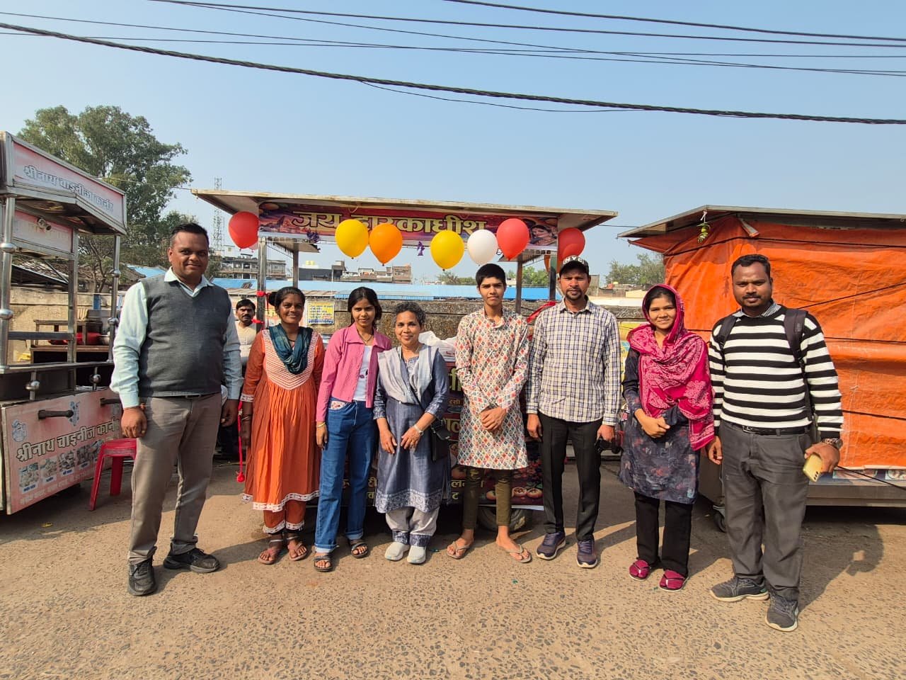 Krishna, who came out of institutional care, started his own enterprise.