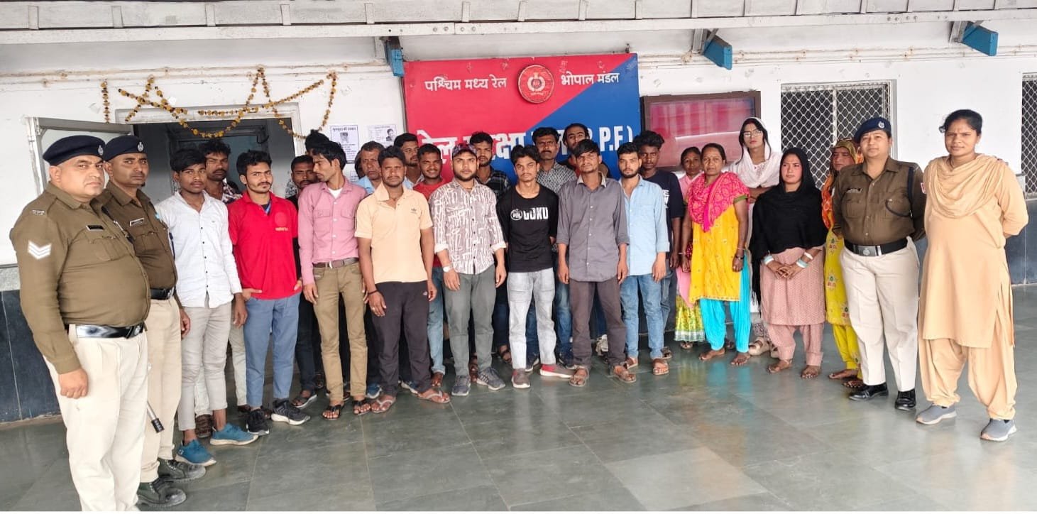 RPF's 'armor' during Holi-Ramadan: Drones and body cameras keep a close watch on Itarsi station