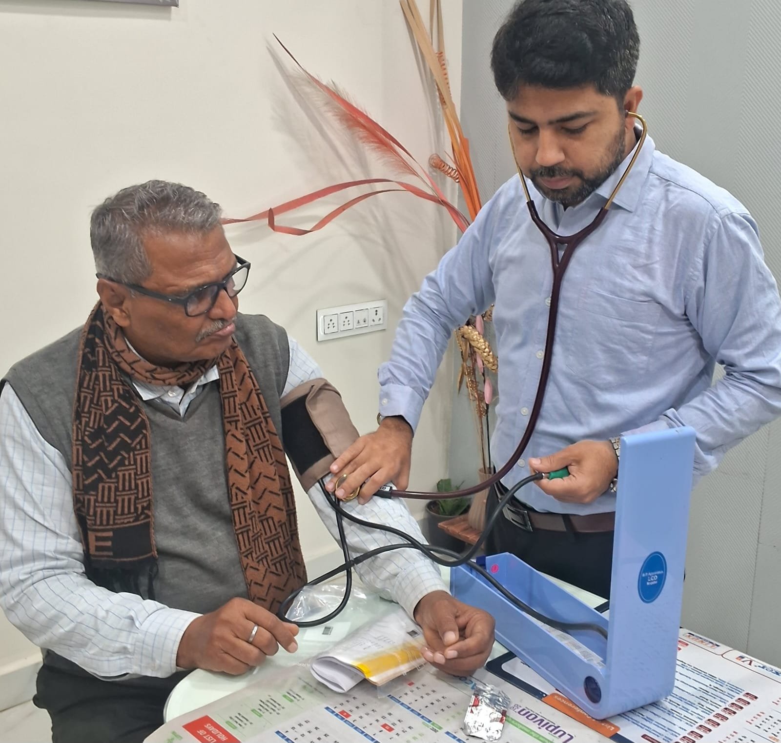 Free health check-up and dietary advice for senior citizens