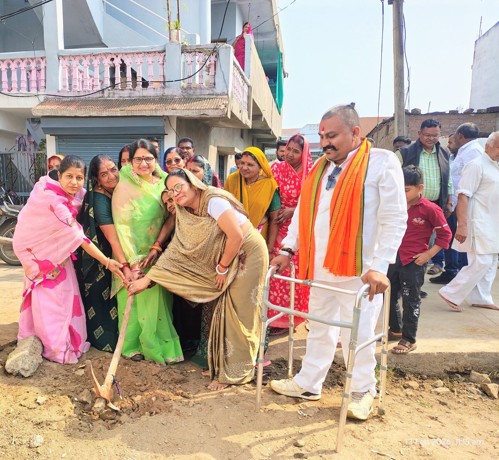Years of waiting are over, ground breaking ceremony for new CC roads in Wards 9 and 10