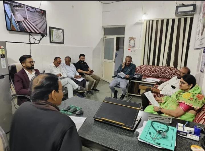 Patient Welfare Committee meeting chaired by MLA, lift to be installed in hospital