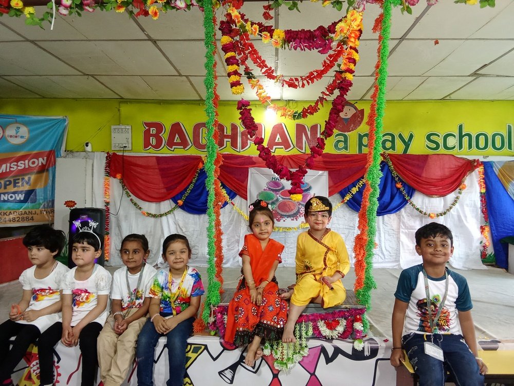 bachpan holi celebration 3