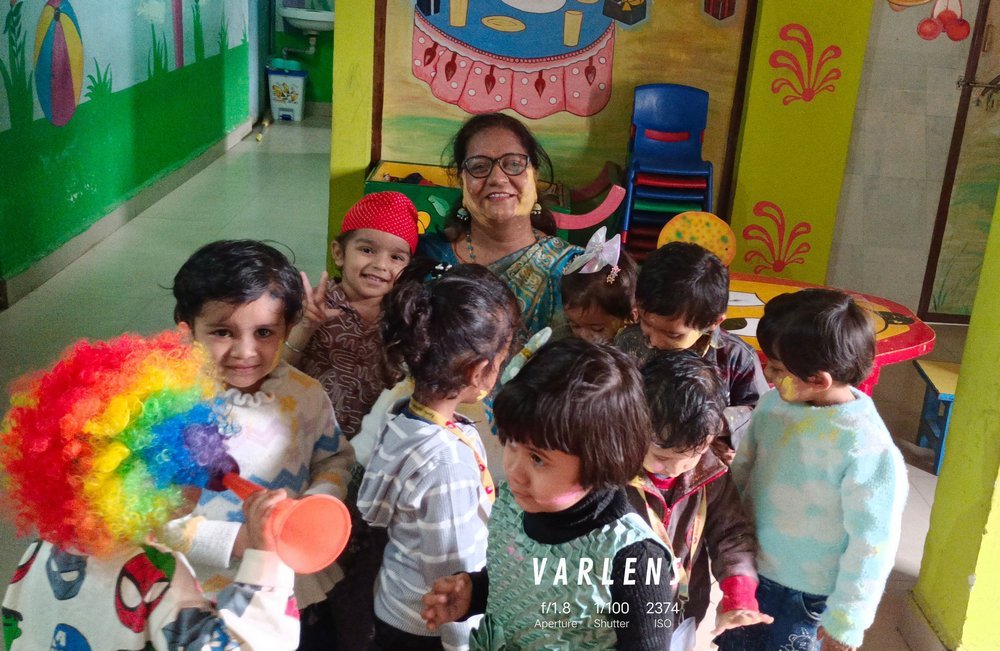 bachpan holi celebration 4