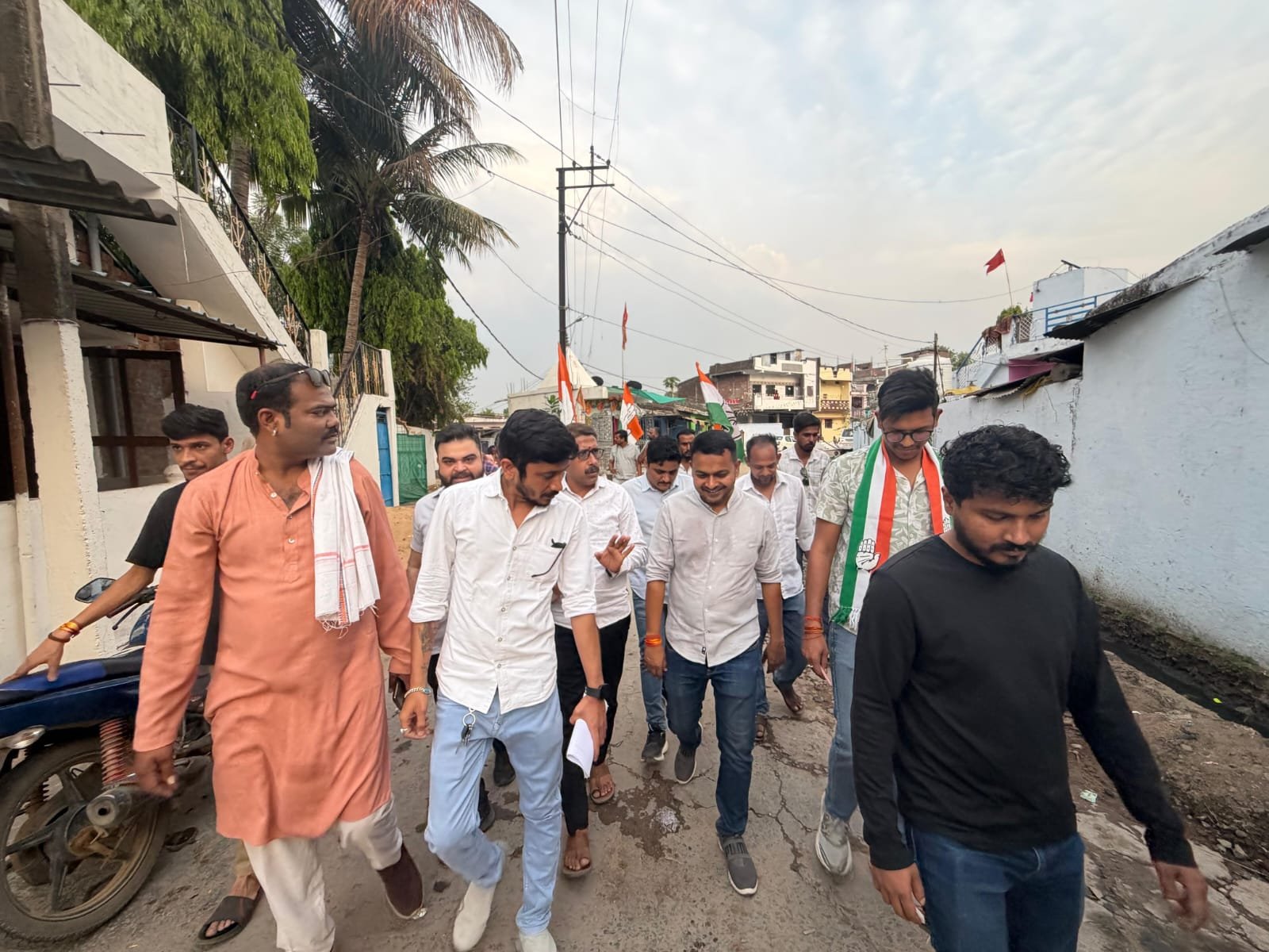 Youth Congress's ward-to-ward campaign, people in Ward 6 listed their problems
