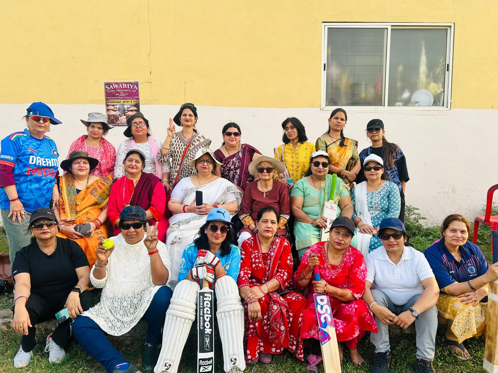Shri Kanyakubj Brahmin Mahila Mandal organized women's cricket
