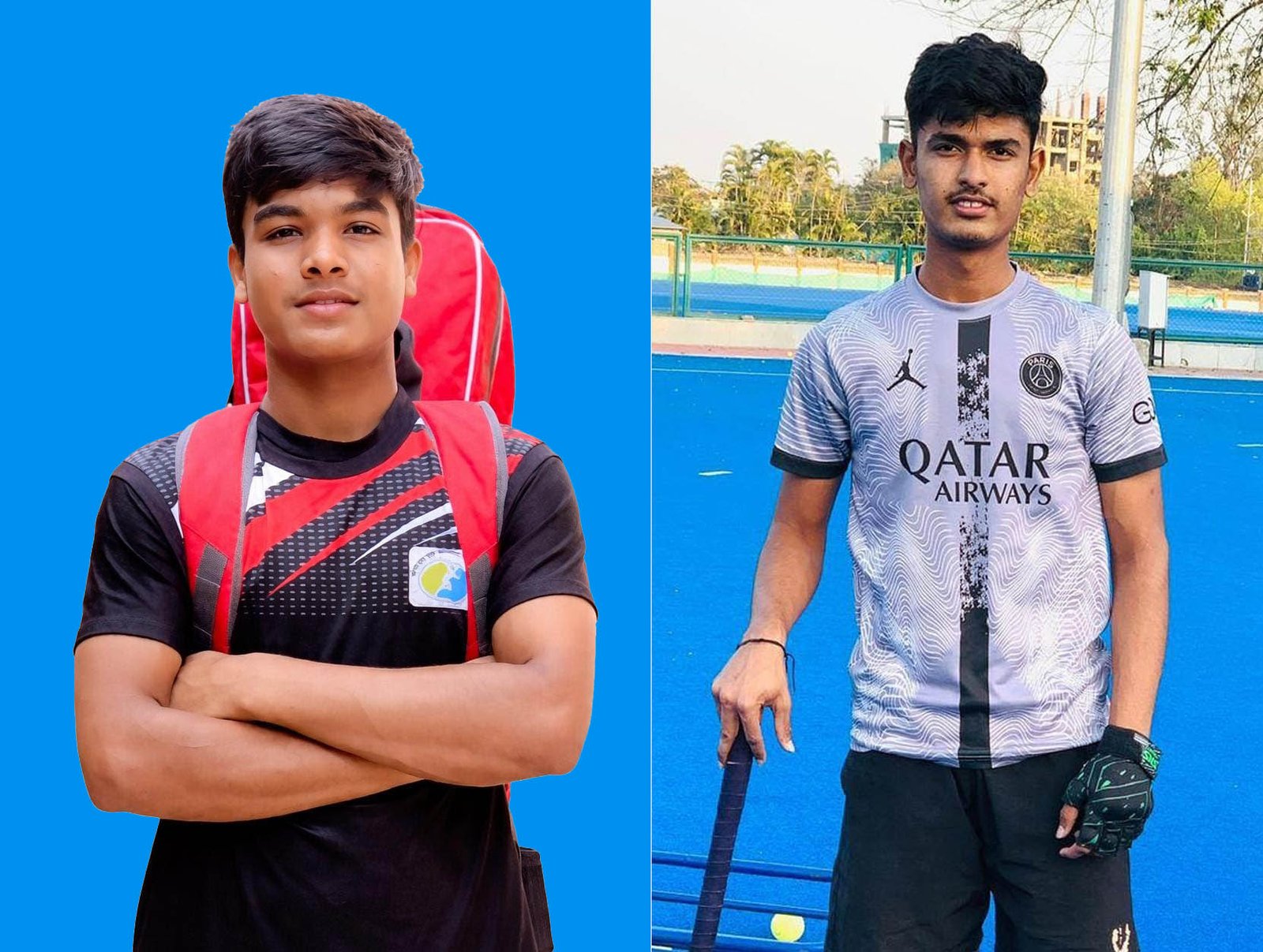 Ghazi Khan and Ansh Bahutra of the district selected in the MP hockey team, will play the National Championship in Bihar
