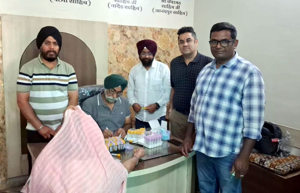 Service to humanity is service to Madhav: Shri Guru Singh Sabha organizes a two-day massive health camp