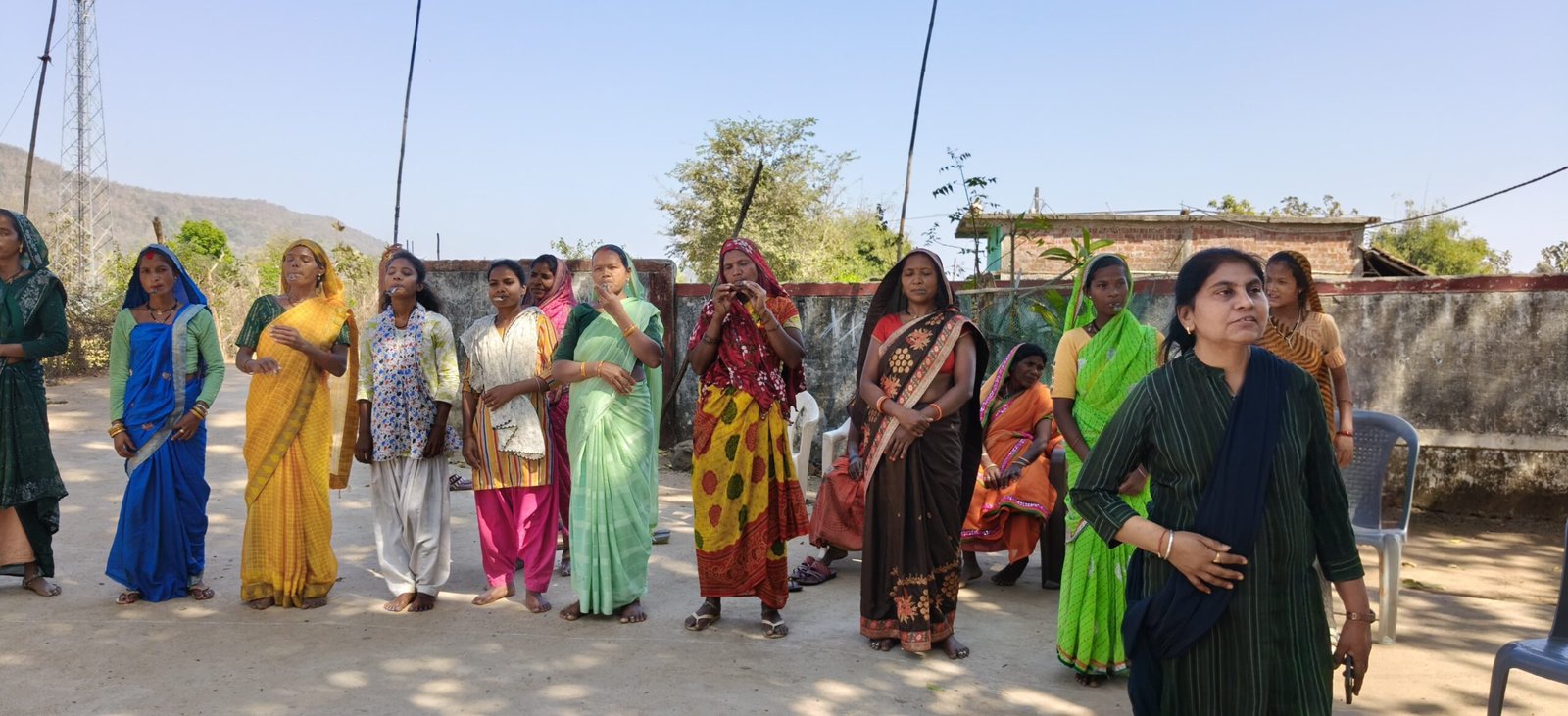 Health message given to women in Fit India Women program