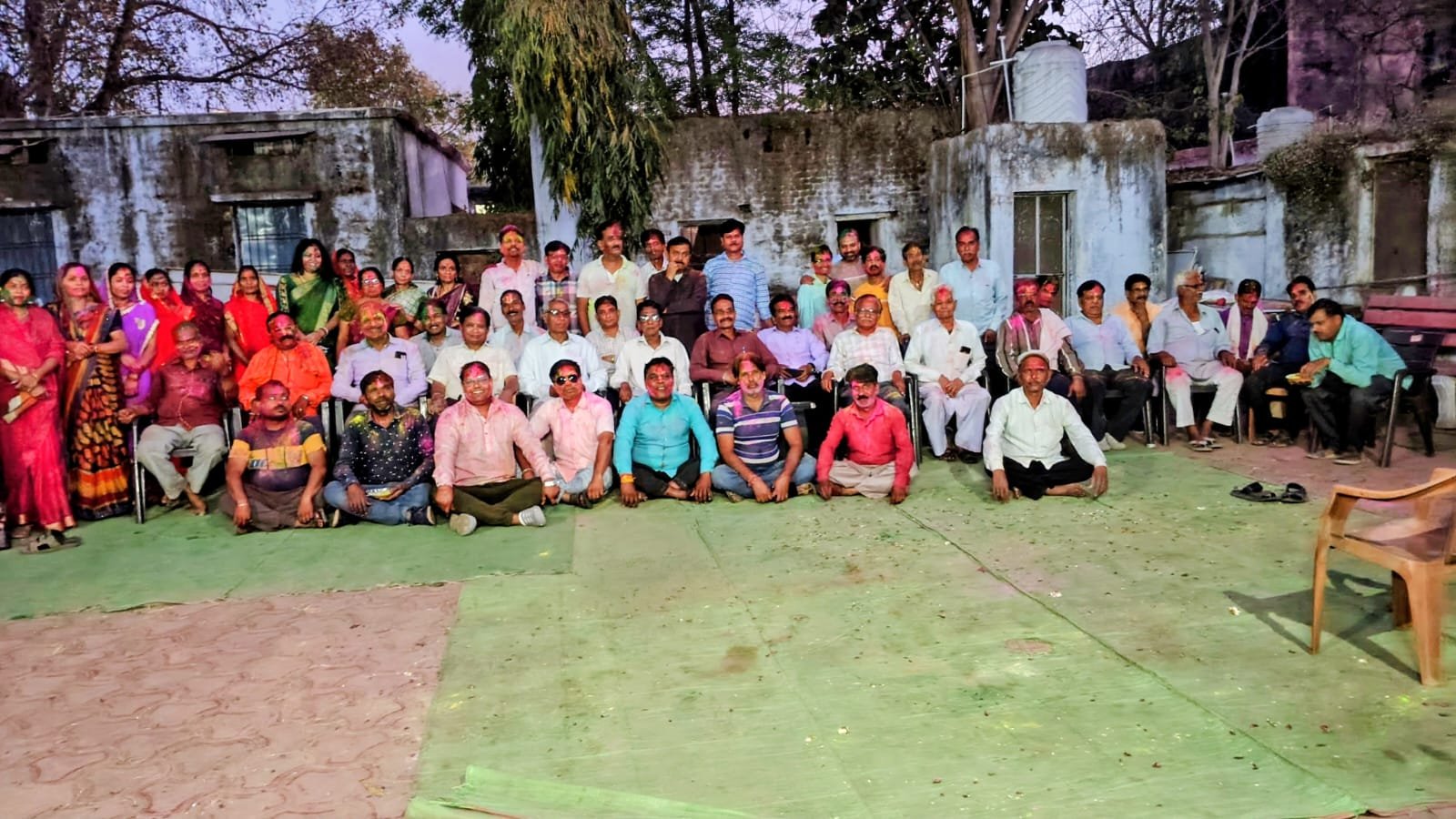 Shri Gaud Malaviya Brahmin Samaj organization celebrated Rangpanchami festival with great enthusiasm.