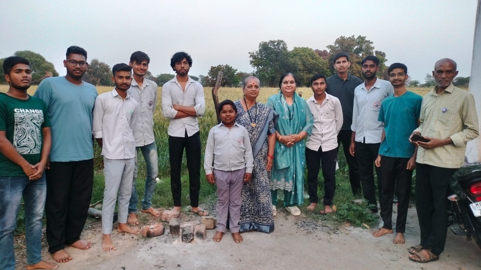 You before yourself: Grand inauguration of NSS camp of MG College in village Tararoda