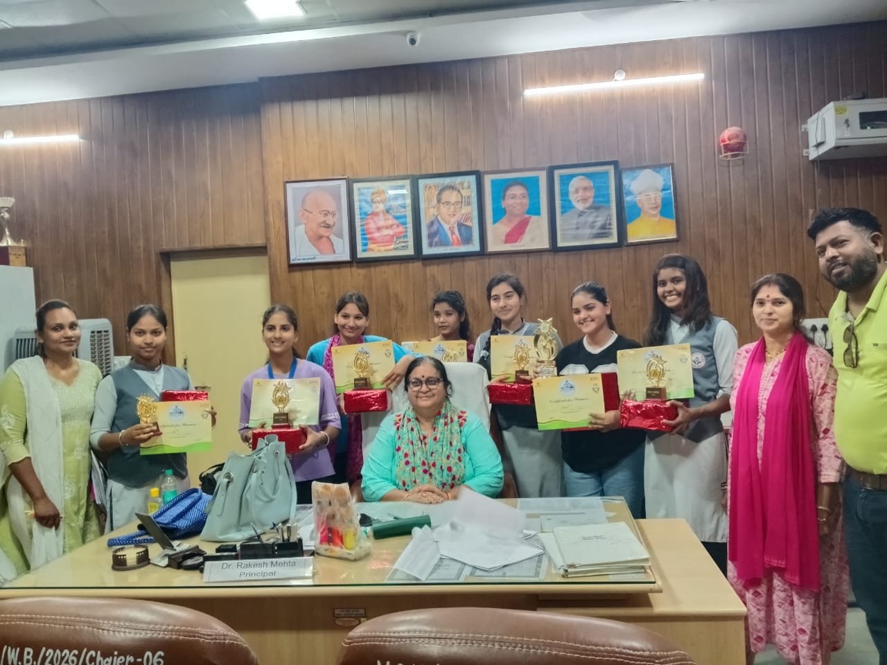 Chaupal Sagar Festival: MGM College students excel in folk dance, win first prize