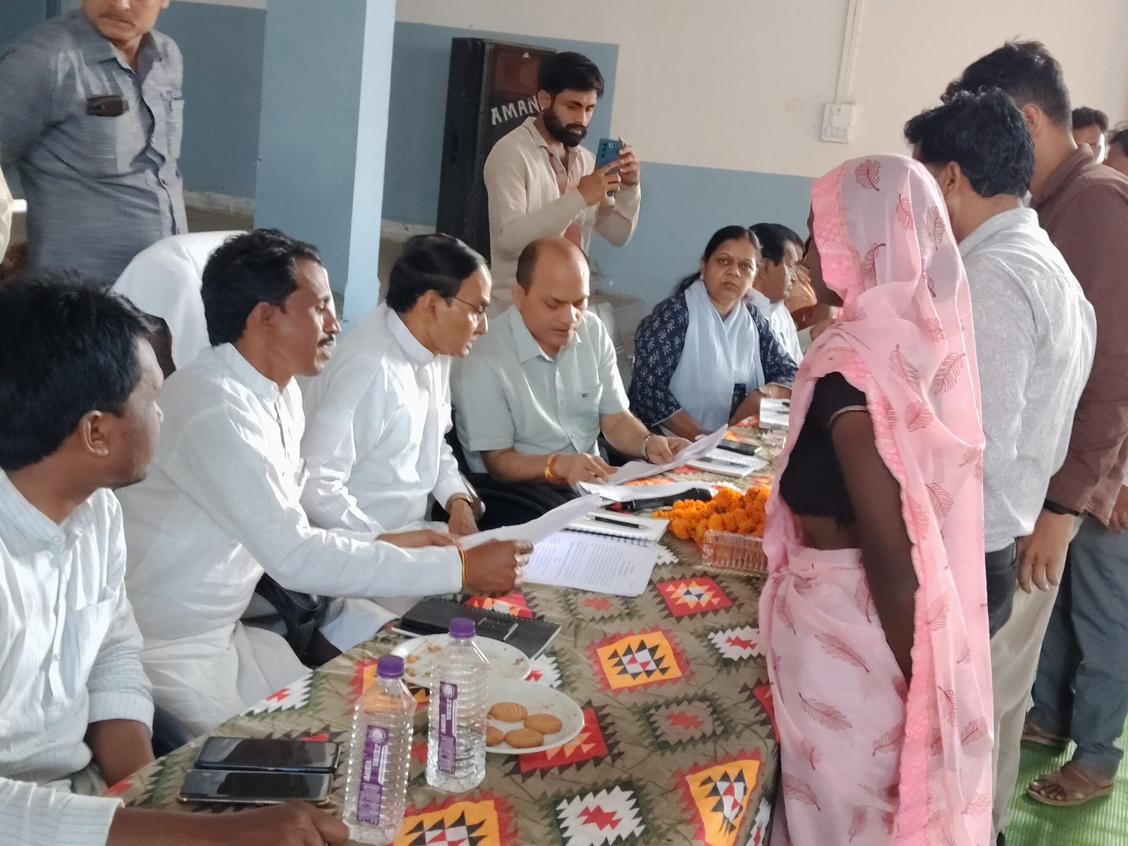 MLA held block level meeting in Kesla to review development works