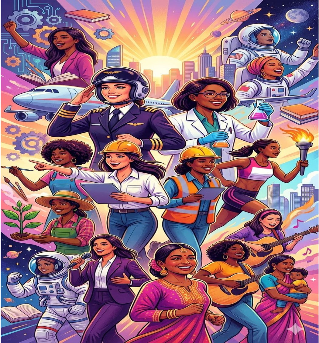 Breaking barriers, twisting conventions: From fighter jets to boardrooms, 'Pink Power' is on display.