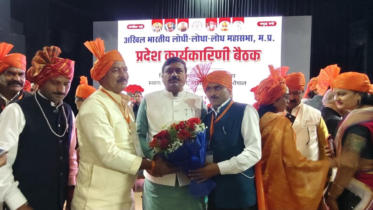 Kanhaiyalal Verma became the district president of Lodha Lodhi Lodh Mahasabha.