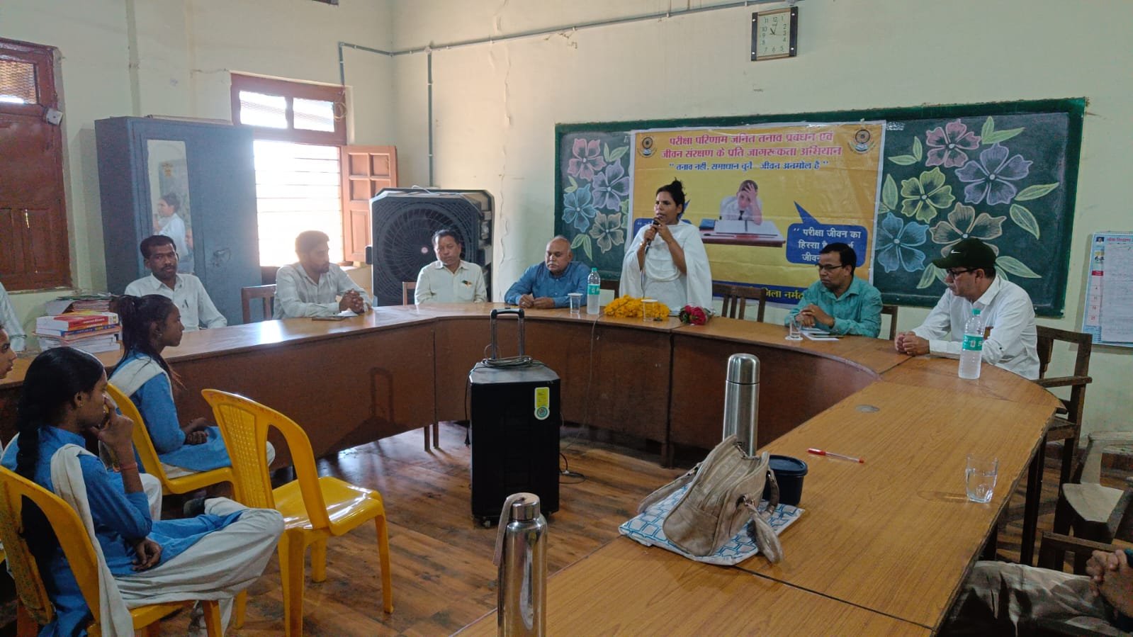 Be encouraged, marks are not the only basis of life, legal awareness camp in girls' school
