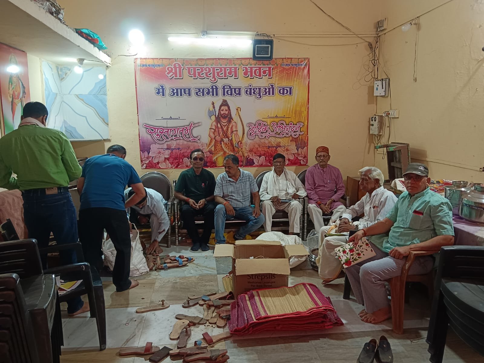 Decision taken in the meeting of Yagyopavit Sanskar Samiti, the event will be held on 20th April.