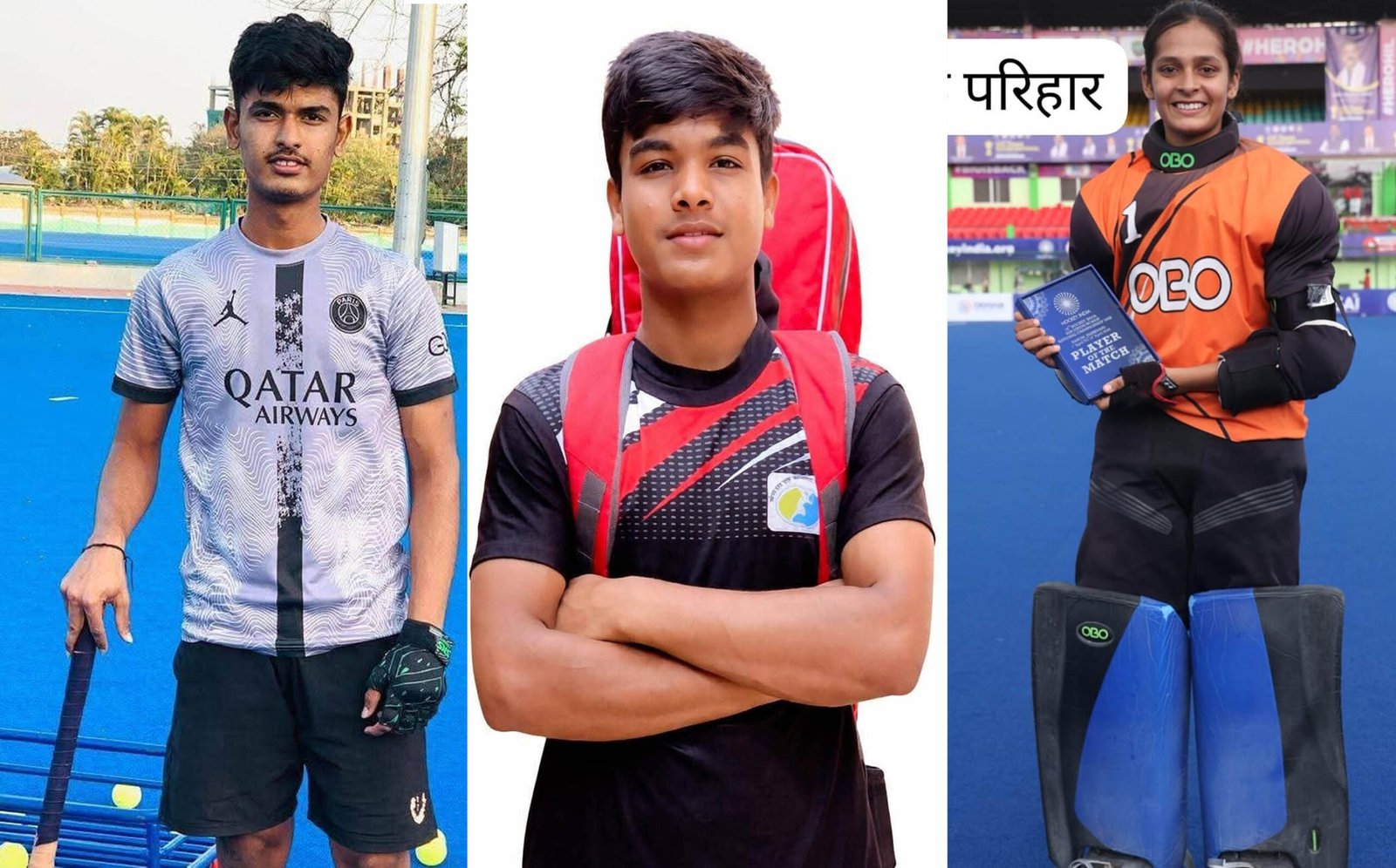 Hockey nursery Narmadapuram shines, three stars from the district selected in the Under-18 Indian team, will face Australia