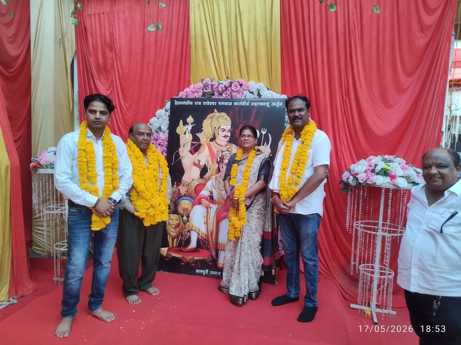 Ashok Malaviya unanimously elected as the president of the senior division of the Kalchuri Samaj.