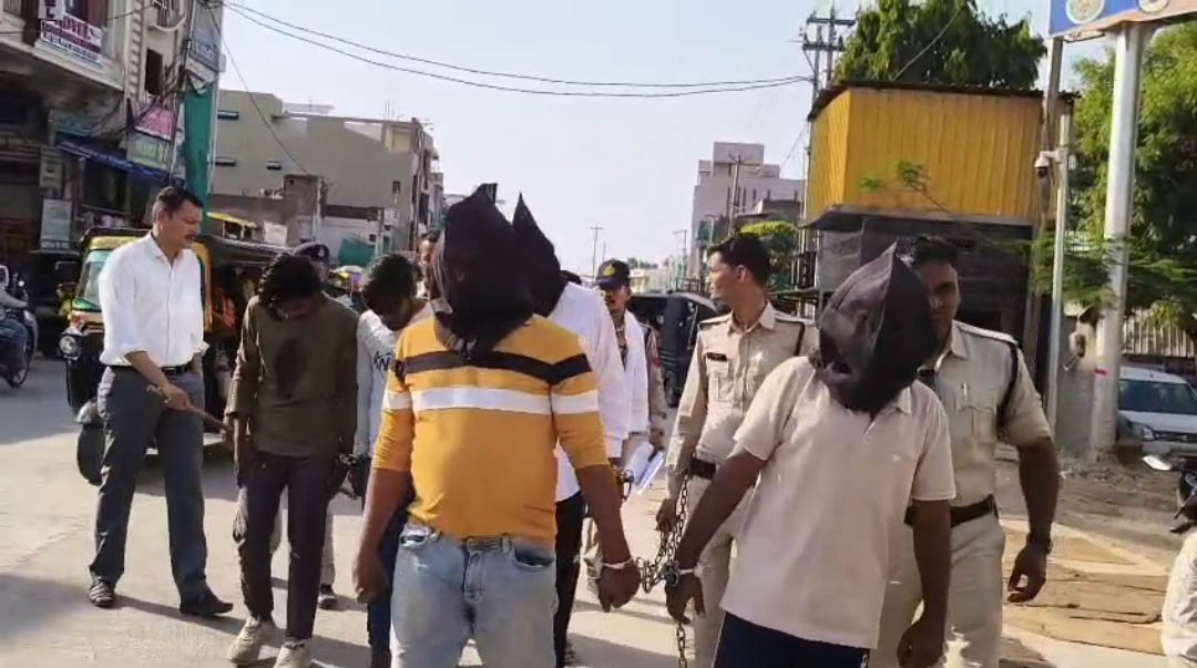 Extortion gang busted, plot hatched from Barwani jail, three arrested