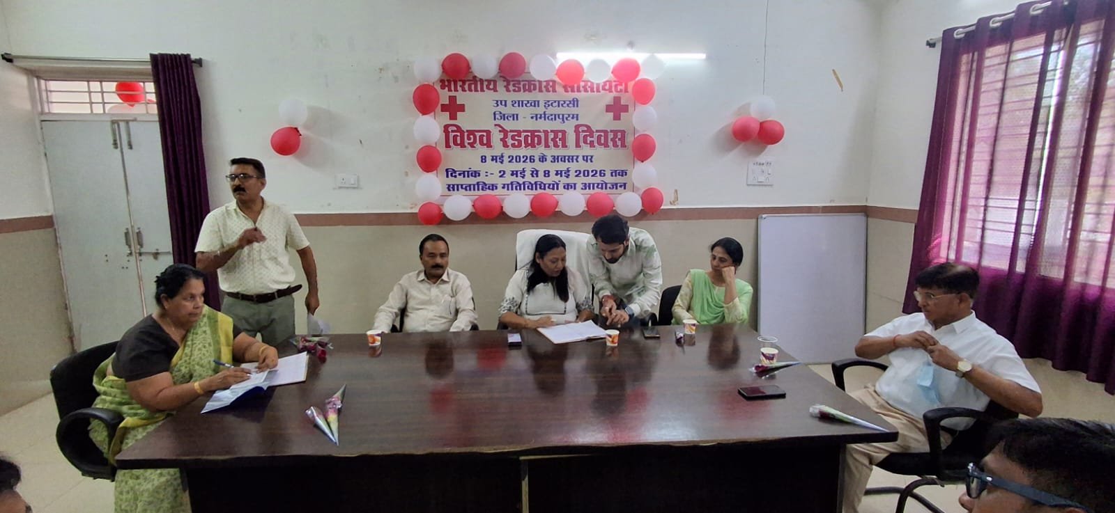 Pledge to serve humanity, World Red Cross Day celebrated at Dr. SPM Hospital
