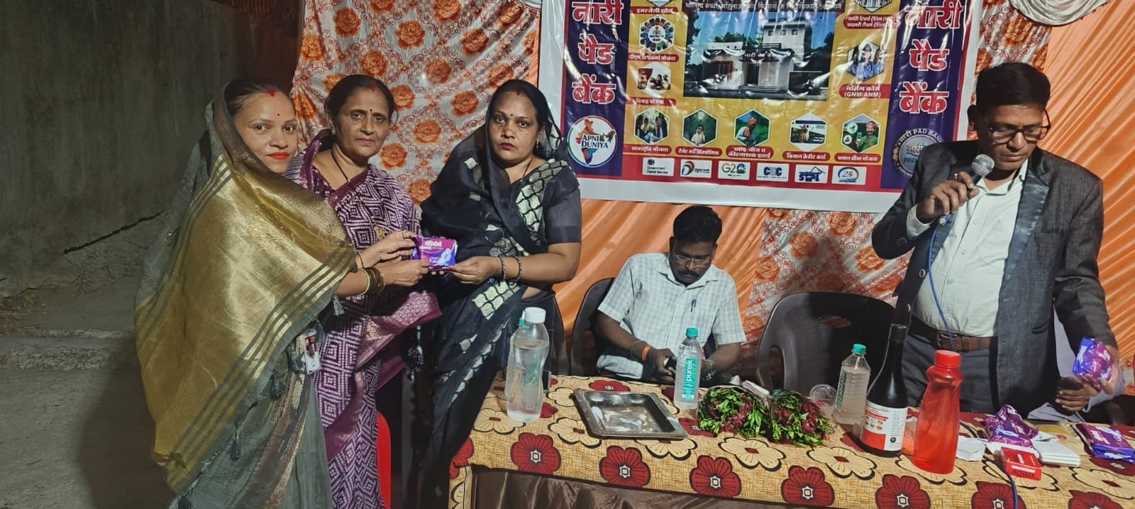 Inauguration of Nari Pad Bank Center in Ward 8, free sanitary pads distributed to women