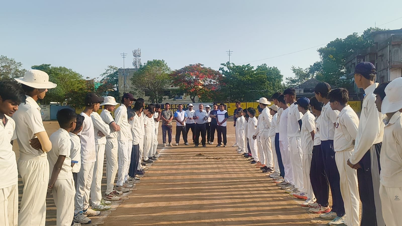 The thrill of Under-17 cricket at Gandhi Maidan, a unique initiative by 'Lakshya Academy'