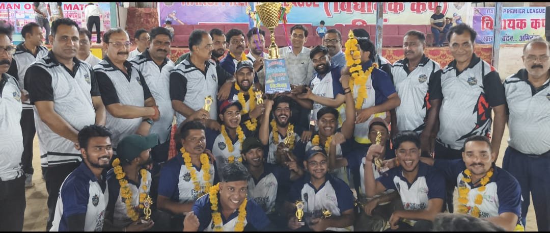 Genius Super Kings became the champion of IPL MLA tournament, Shubh Mangal Plywood became the runner-up.