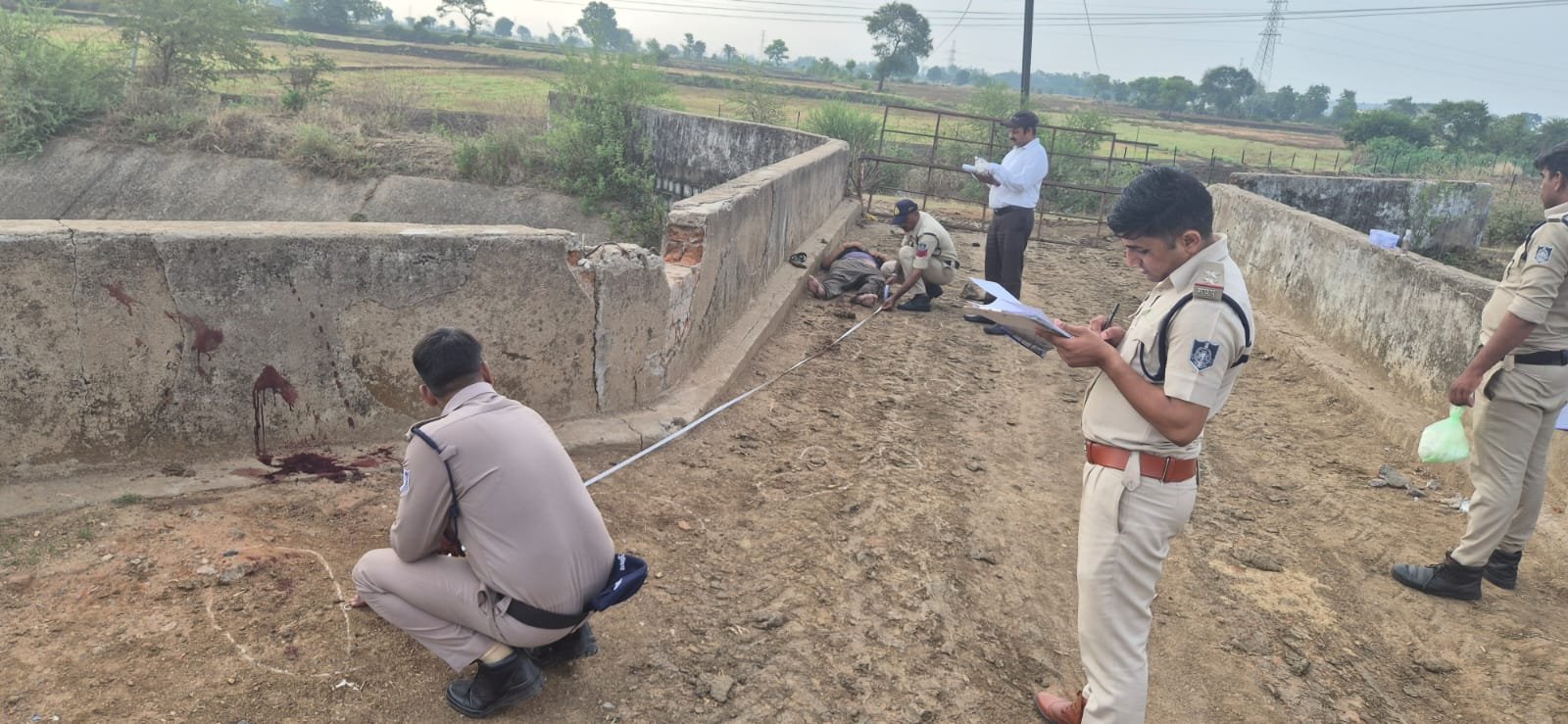 Dhaba owner brutally murdered by a gunshot to the head; he had left with a masked man at night.