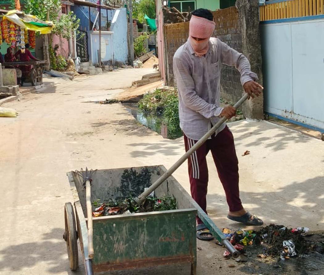 Saket Panchayat sets an example by launching a cleanliness drive before the monsoon.