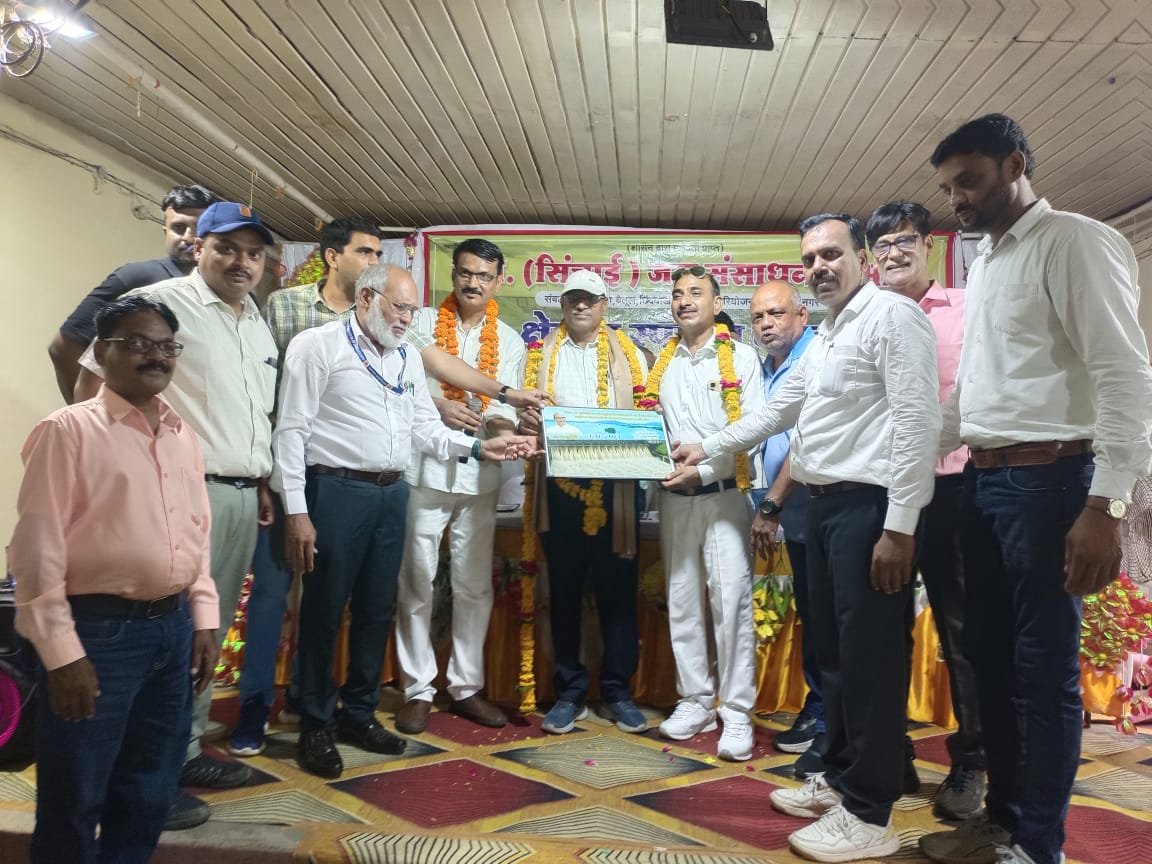 Retired SDO NK Suryavanshi given a heartfelt farewell; contributions to sports and the service sector lauded.