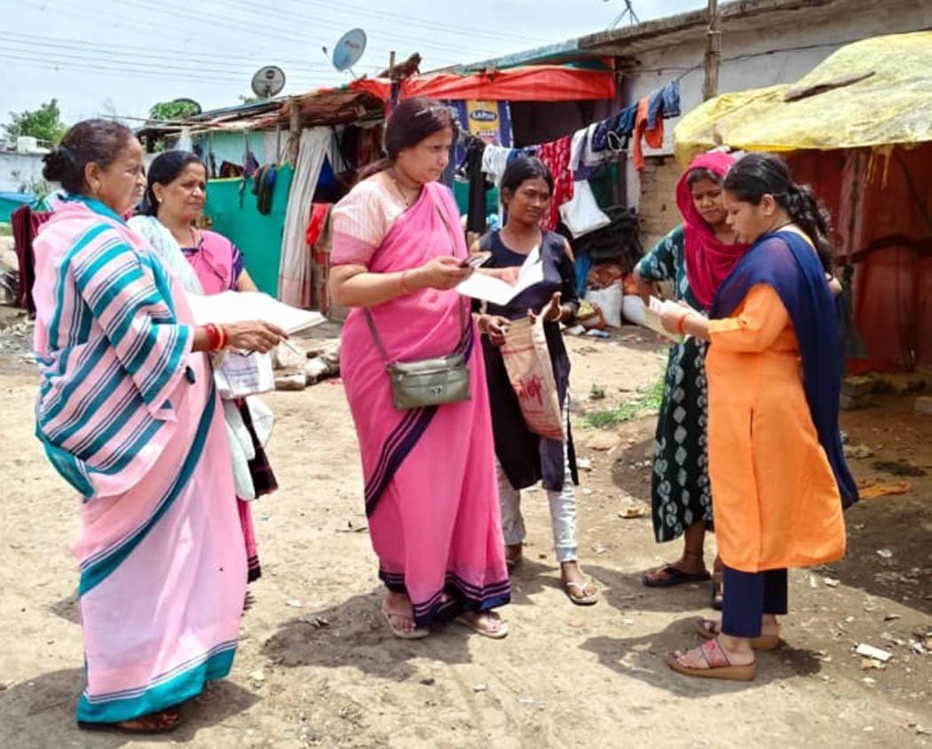 A signature campaign and awareness activities were held in Nyas Colony on World Population Day.