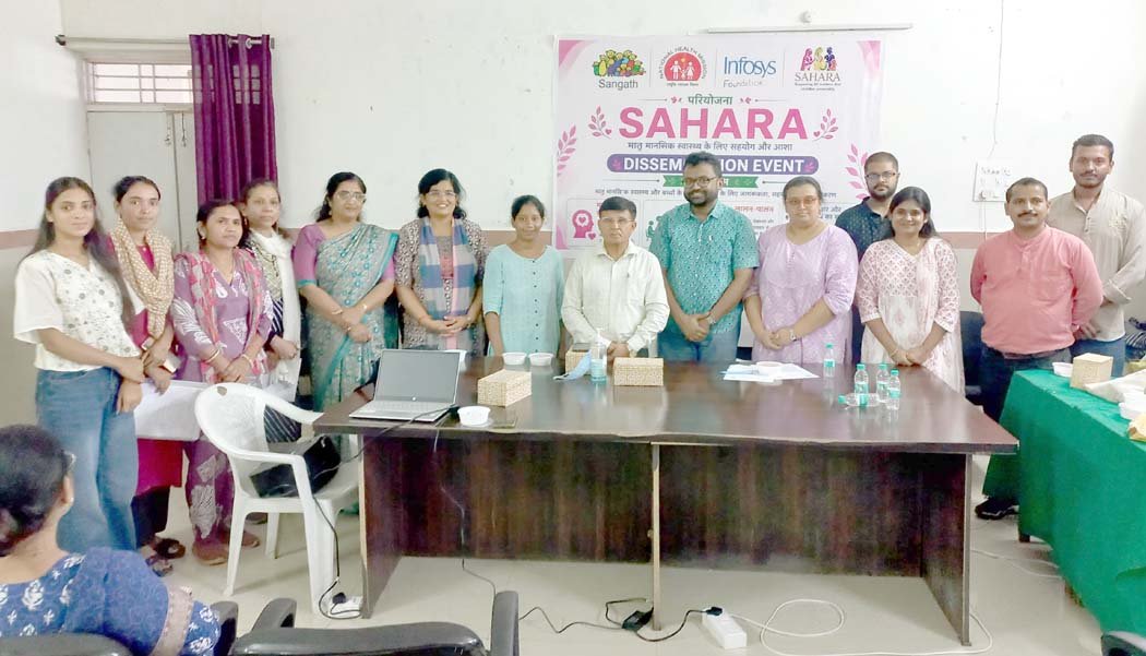 Deliberations on maternal mental health at Dr. Mukherjee Hospital