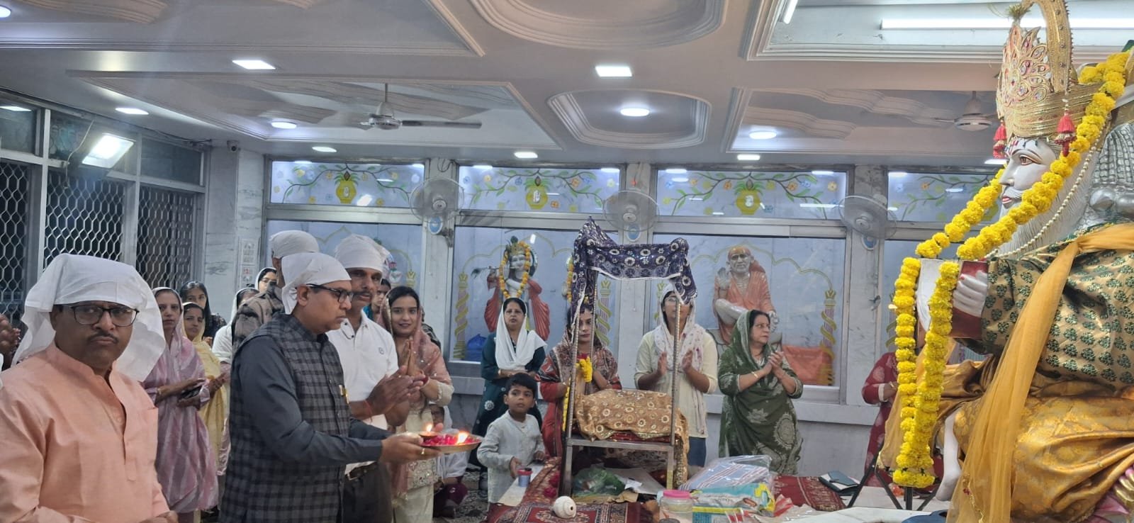 Shri Jhulelal Chalihā Mahotsav in full swing; massive crowds throng the Maha Aarti on the 20th day.